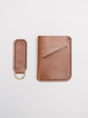 Card Sleeve Gift Set - Natural Brown