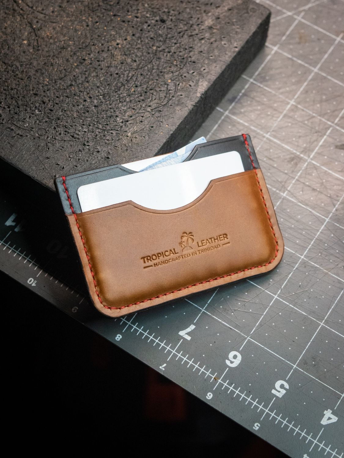 Croc Inlaid Bifold Wallet