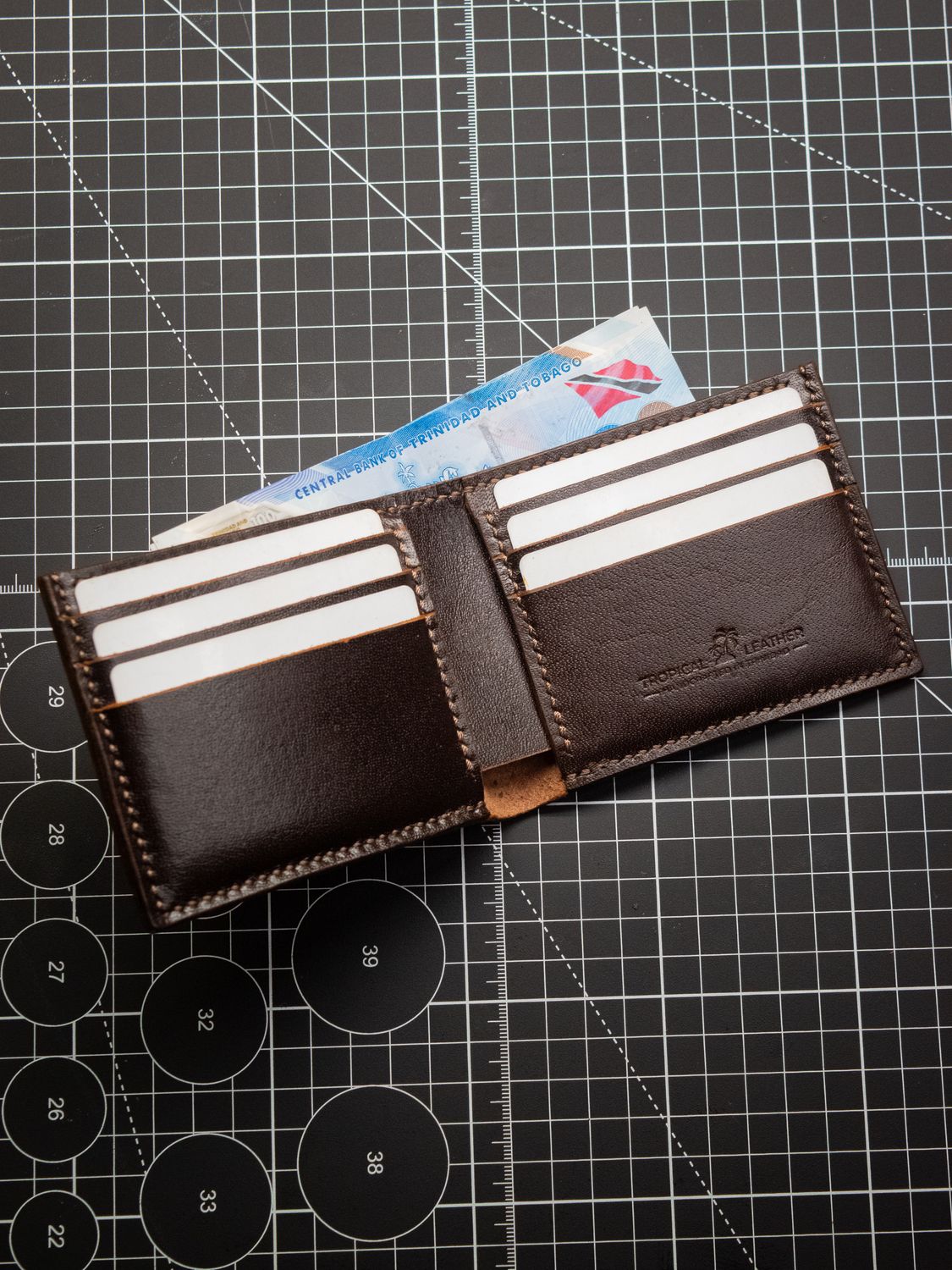 Classic Bifold Wallet - Coffee Brown