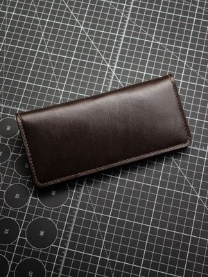 Long Wallet - Coffee Brown