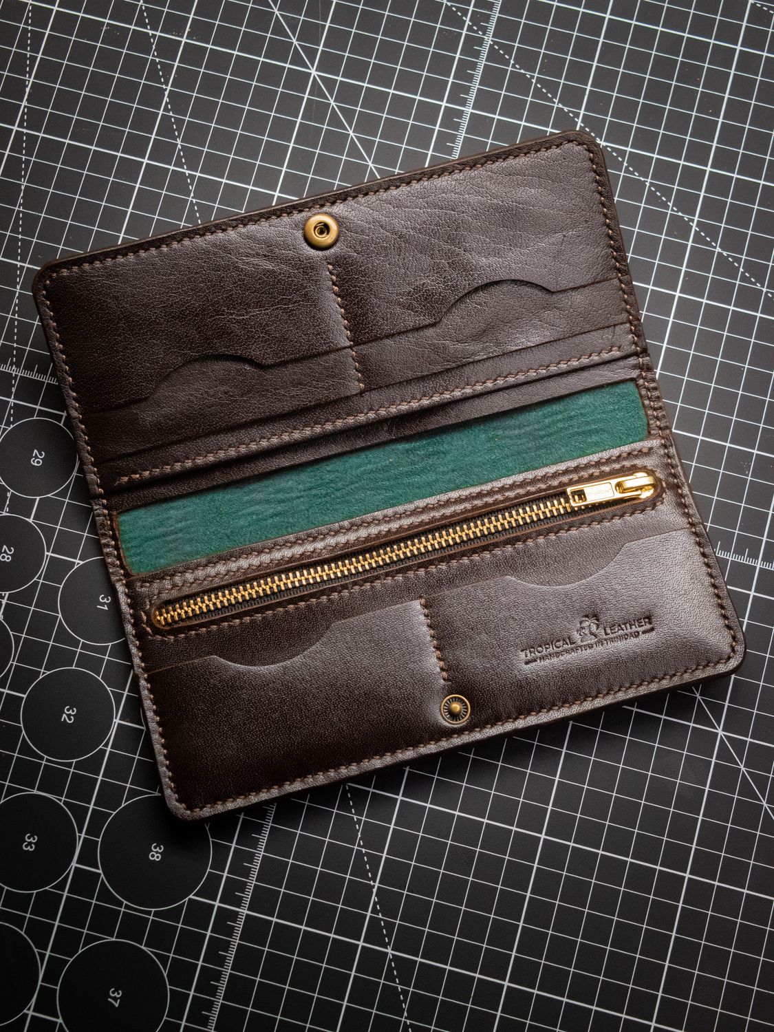 Long Wallet - Coffee Brown