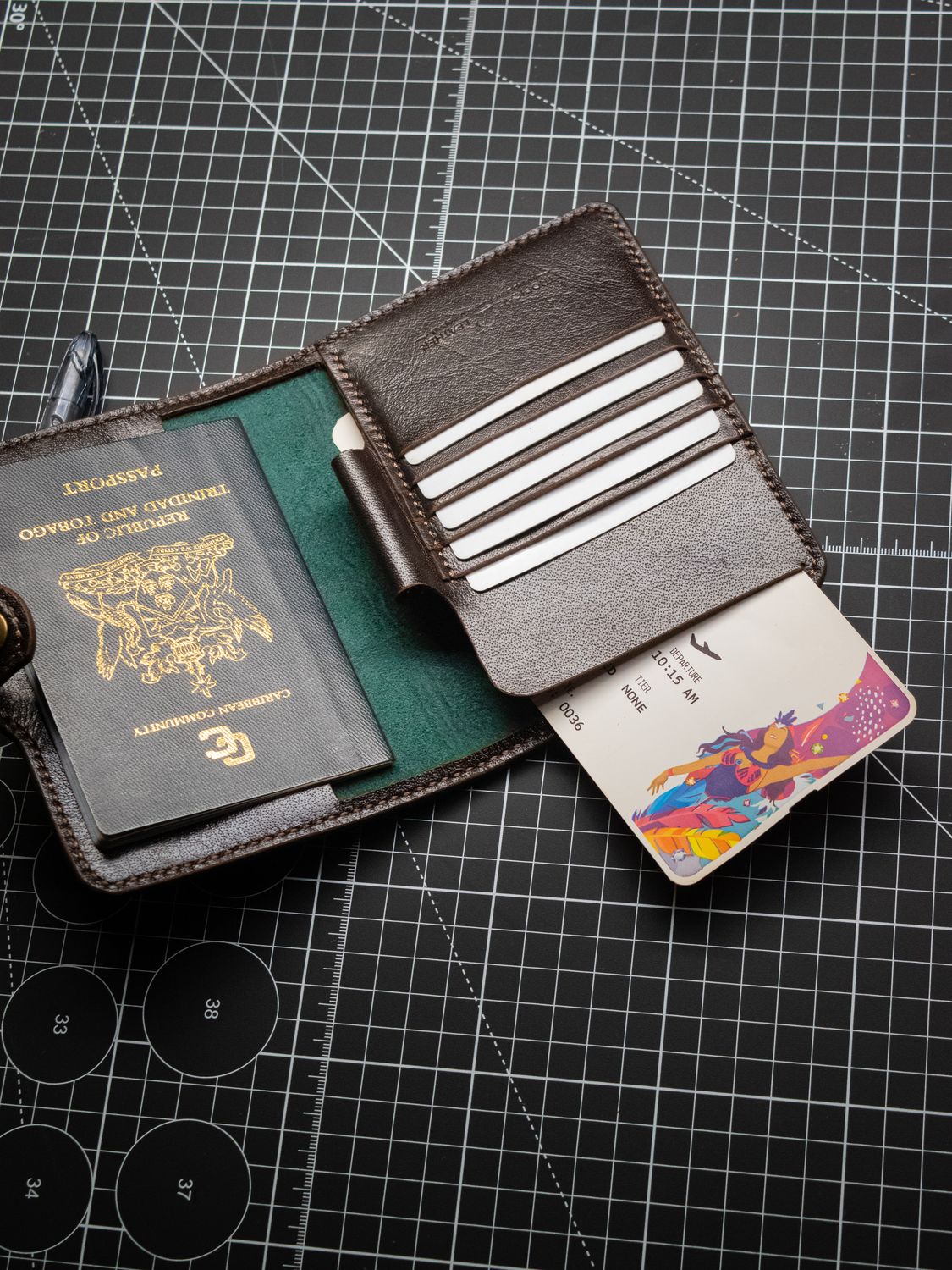 Travel Organizer - Coffee Brown