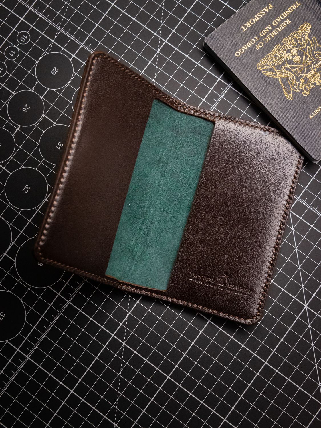 Passport Cover - Coffee Brown