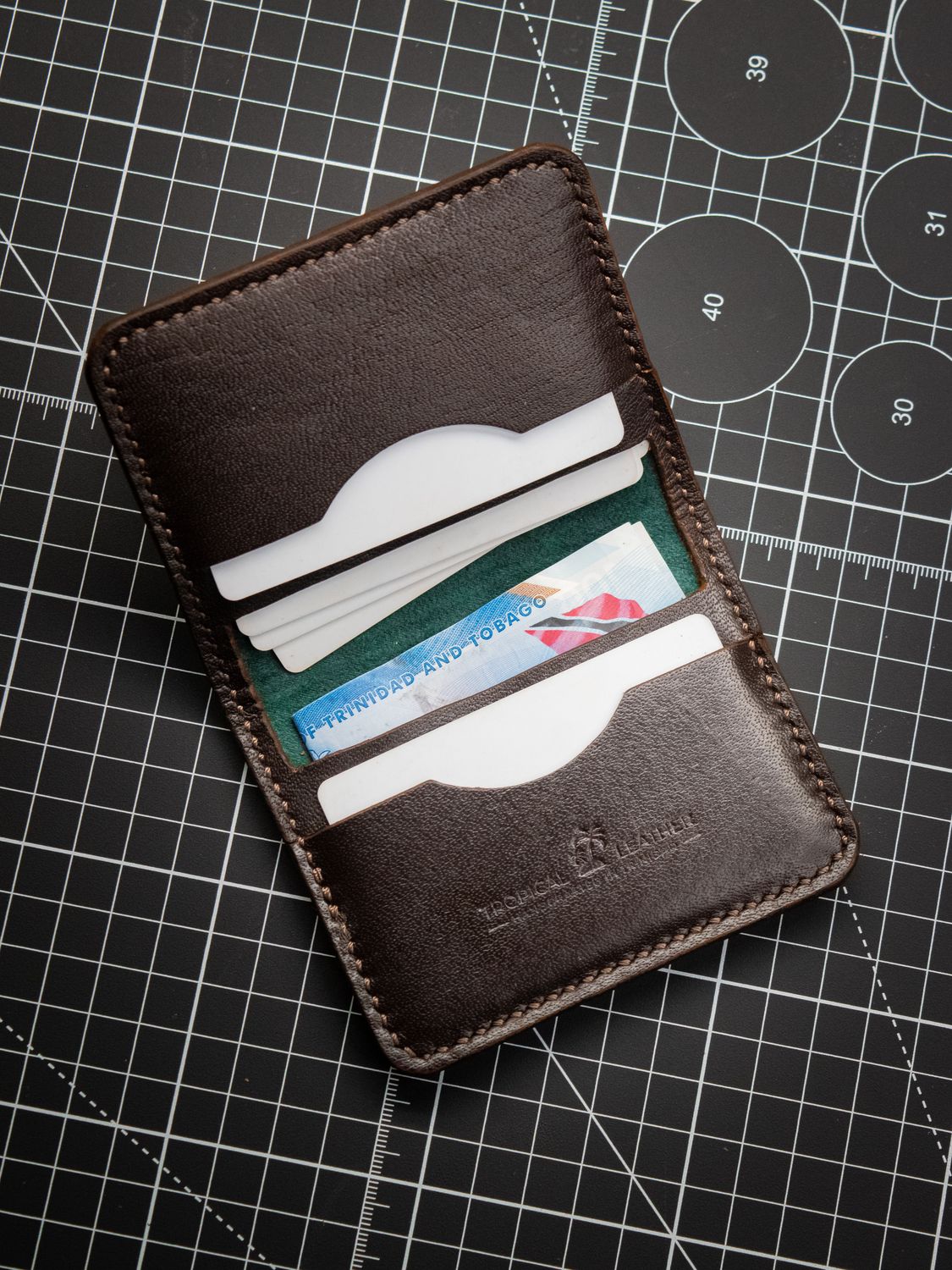 Bifold Cardwallet - Coffee Brown