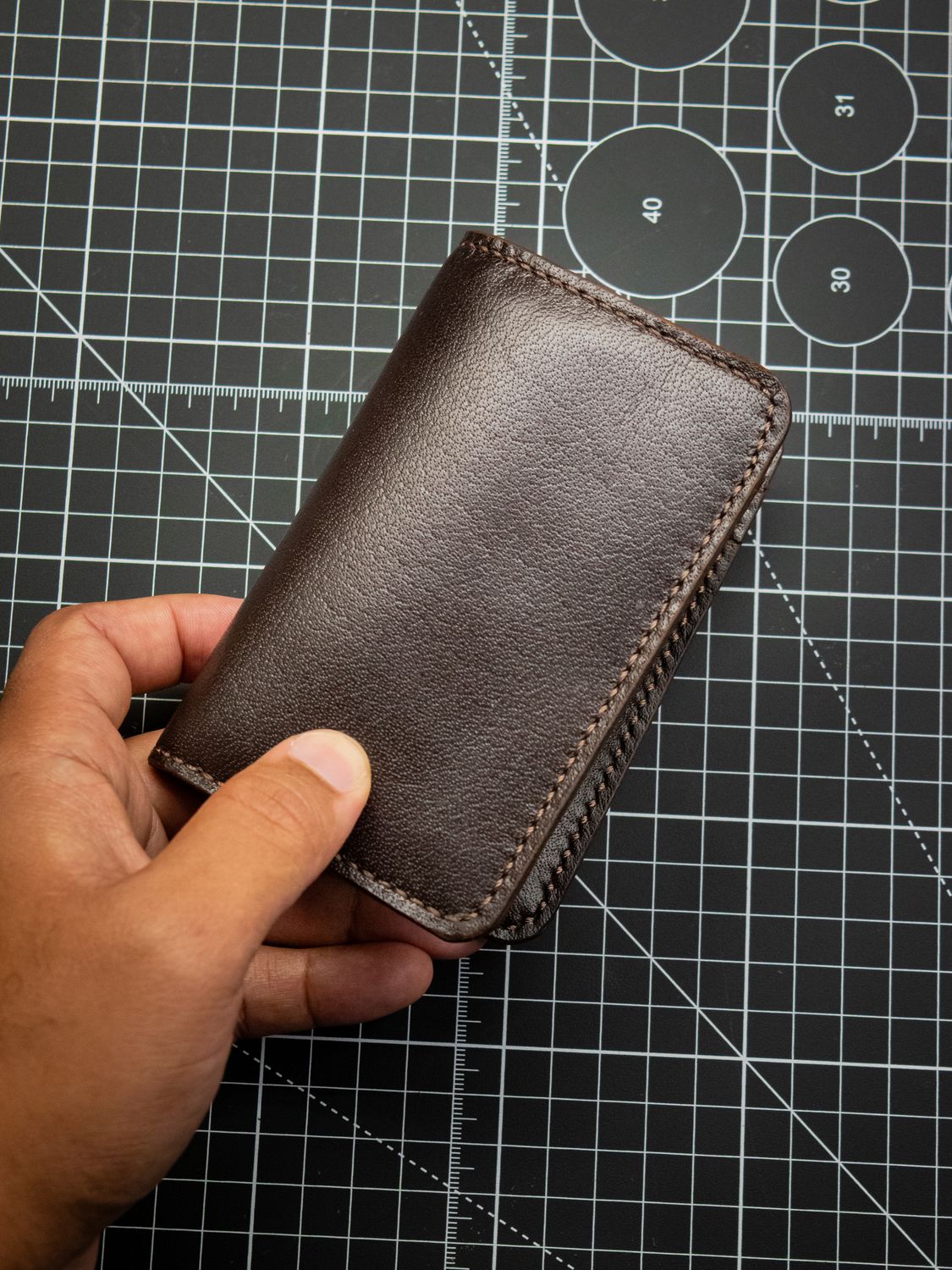 Pocket Organizer - Coffee Brown