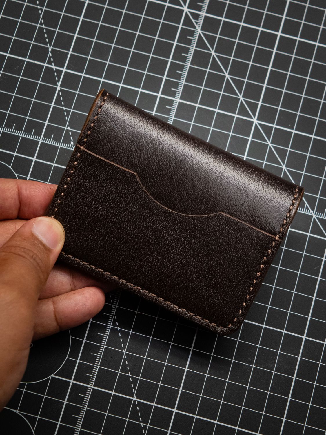 Bifold Cardwallet - Coffee Brown