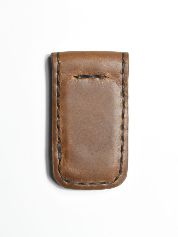 Magnetic Money Clip - Natural Brown