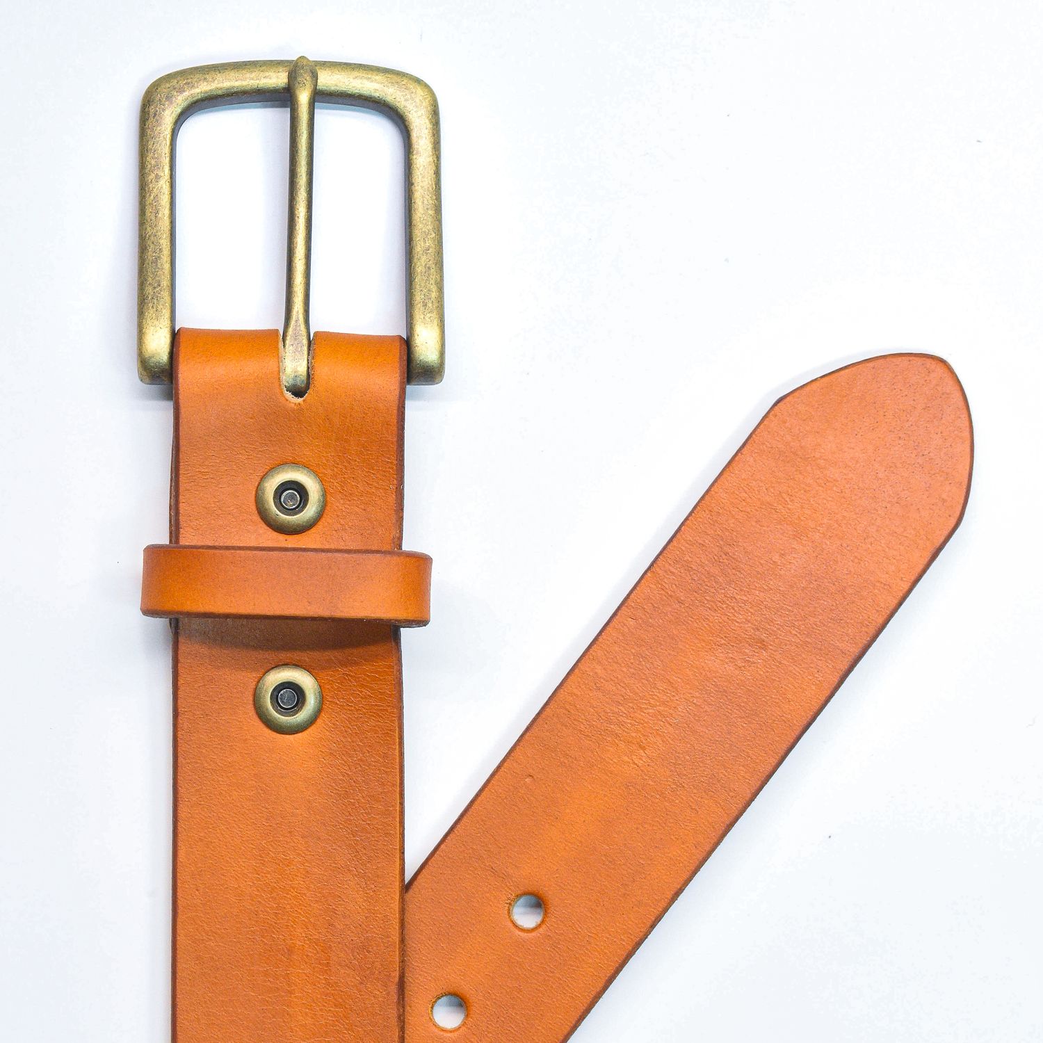 Oak Belt - Saddle Tan