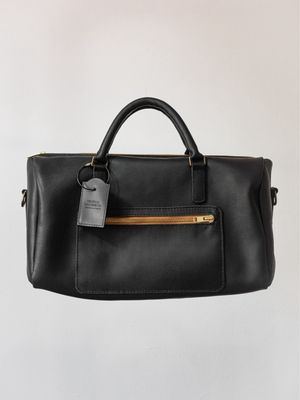 Travel Duffel - Tumbled Black