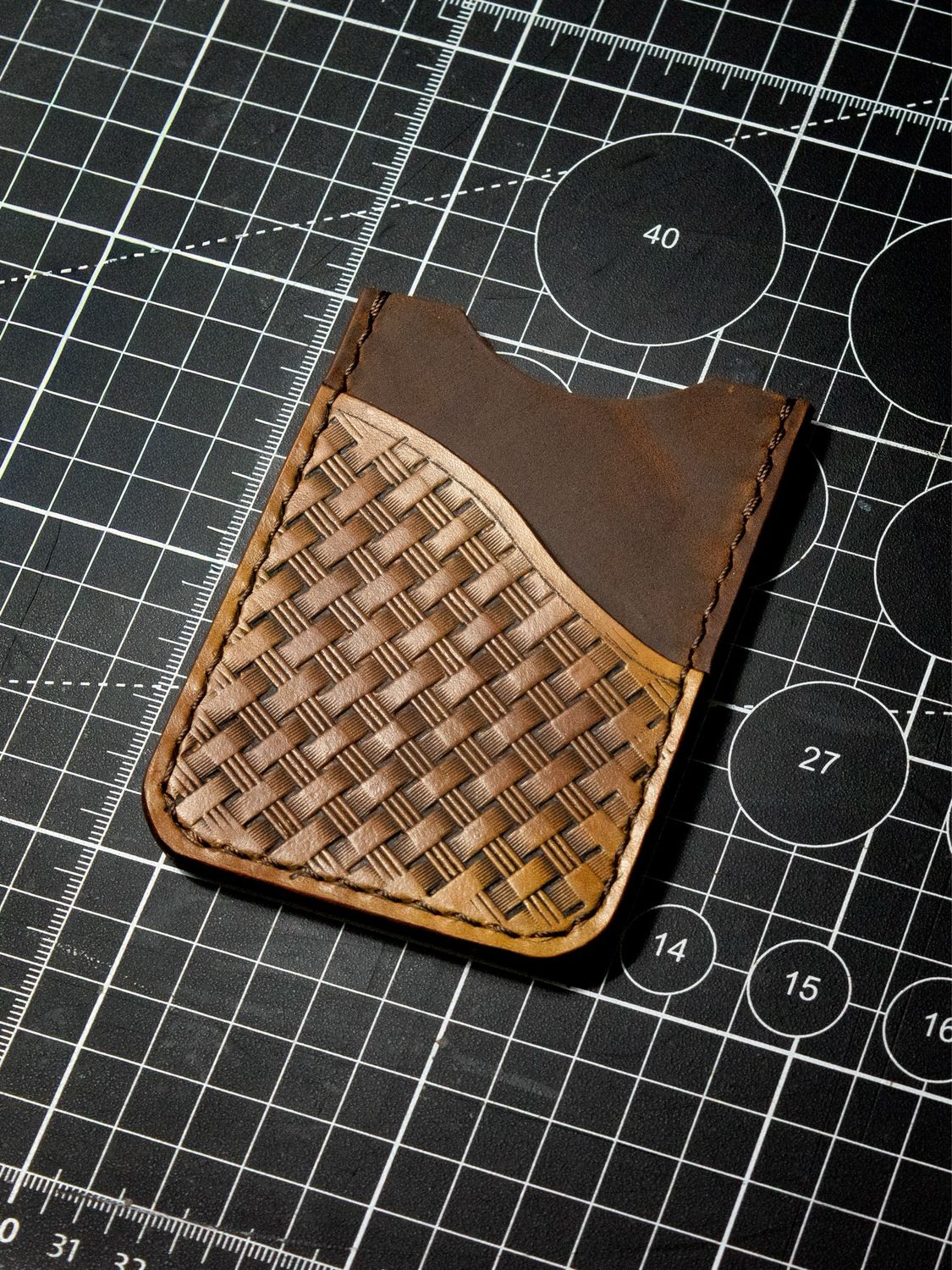 Tooled Cardholder