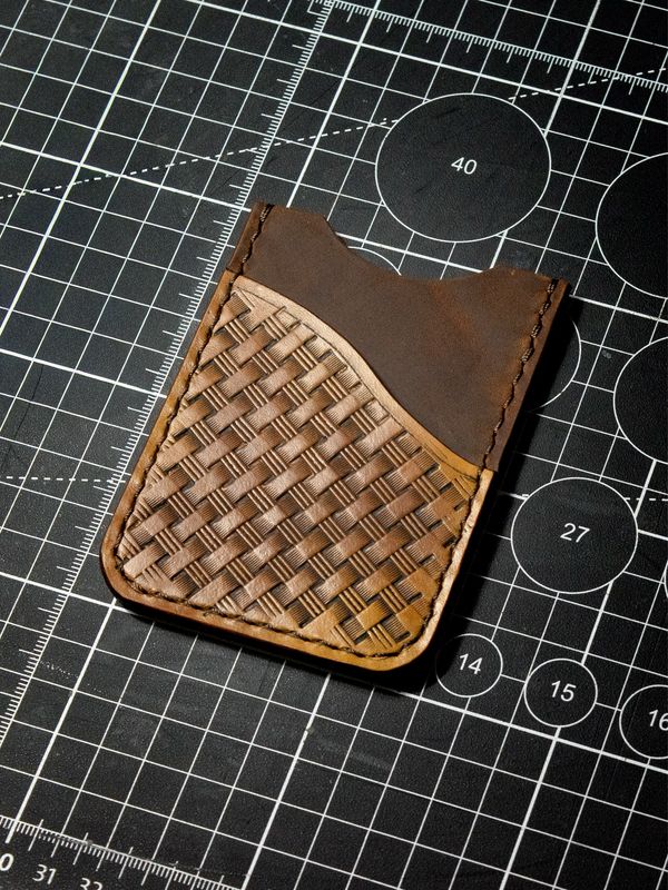 Tooled Cardholder