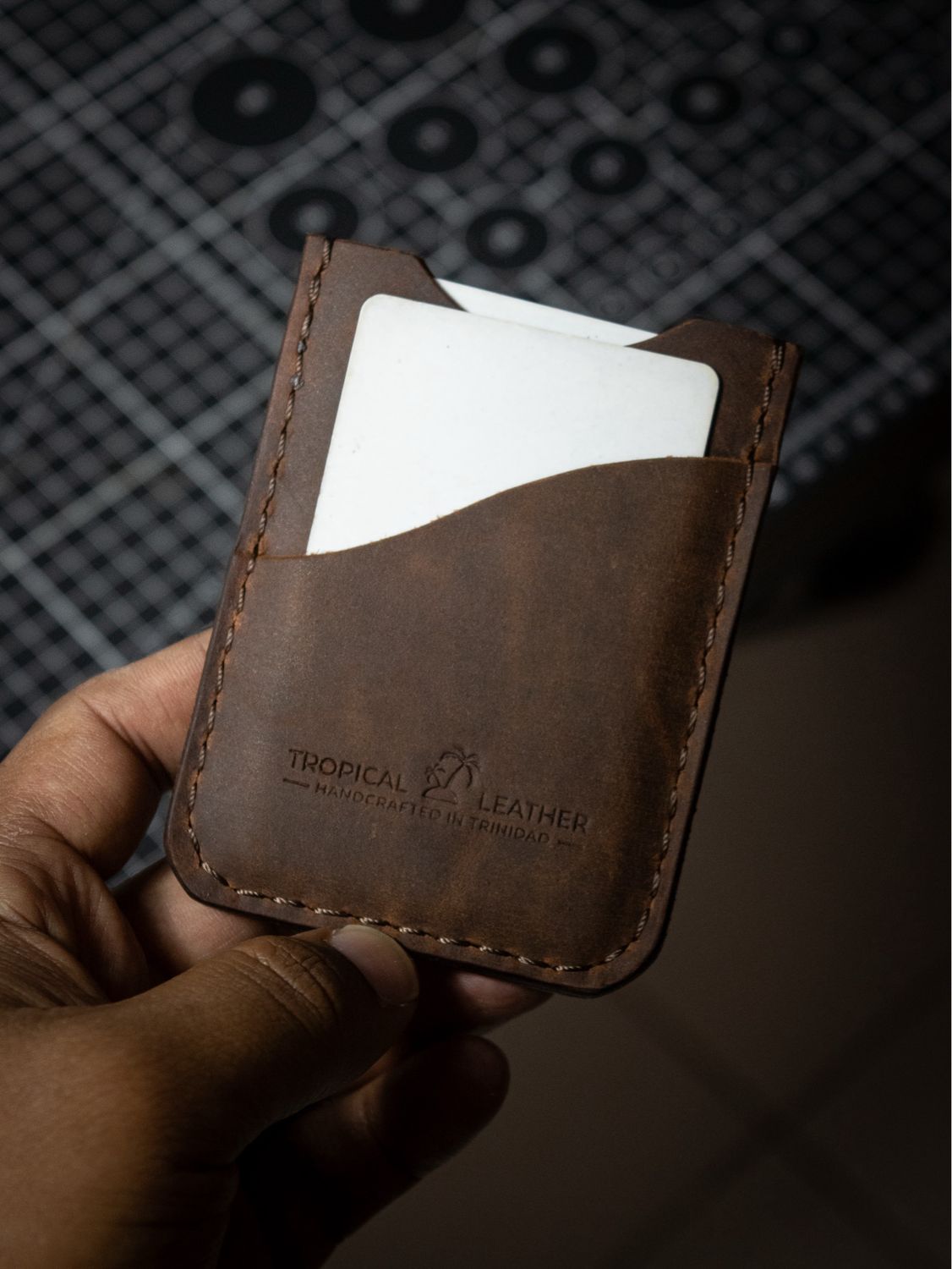 Tooled Cardholder