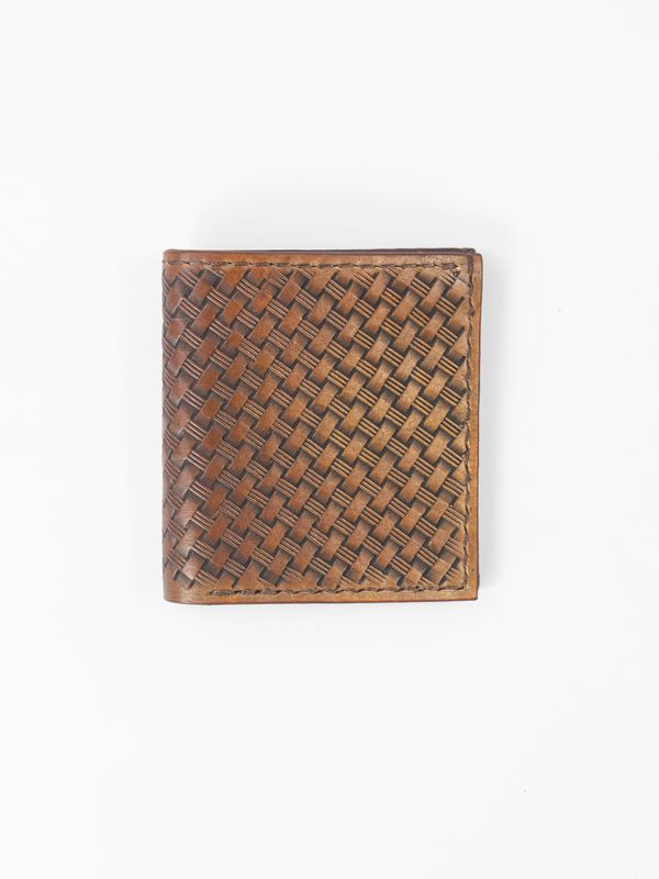 Tooled Billfold Wallet