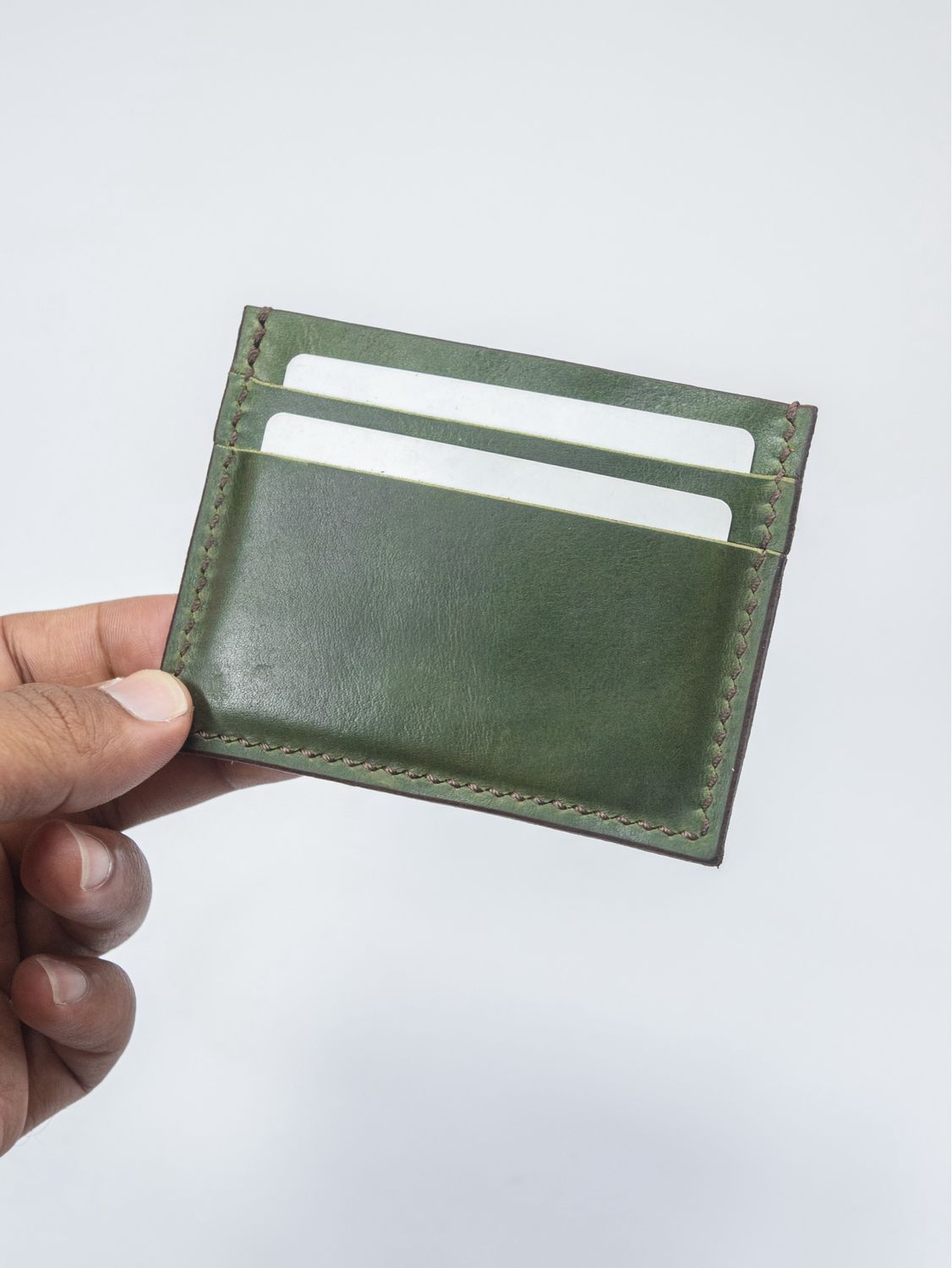 Classic Cardholder - Estate Green