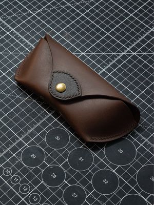Leather Sunglasses Case
