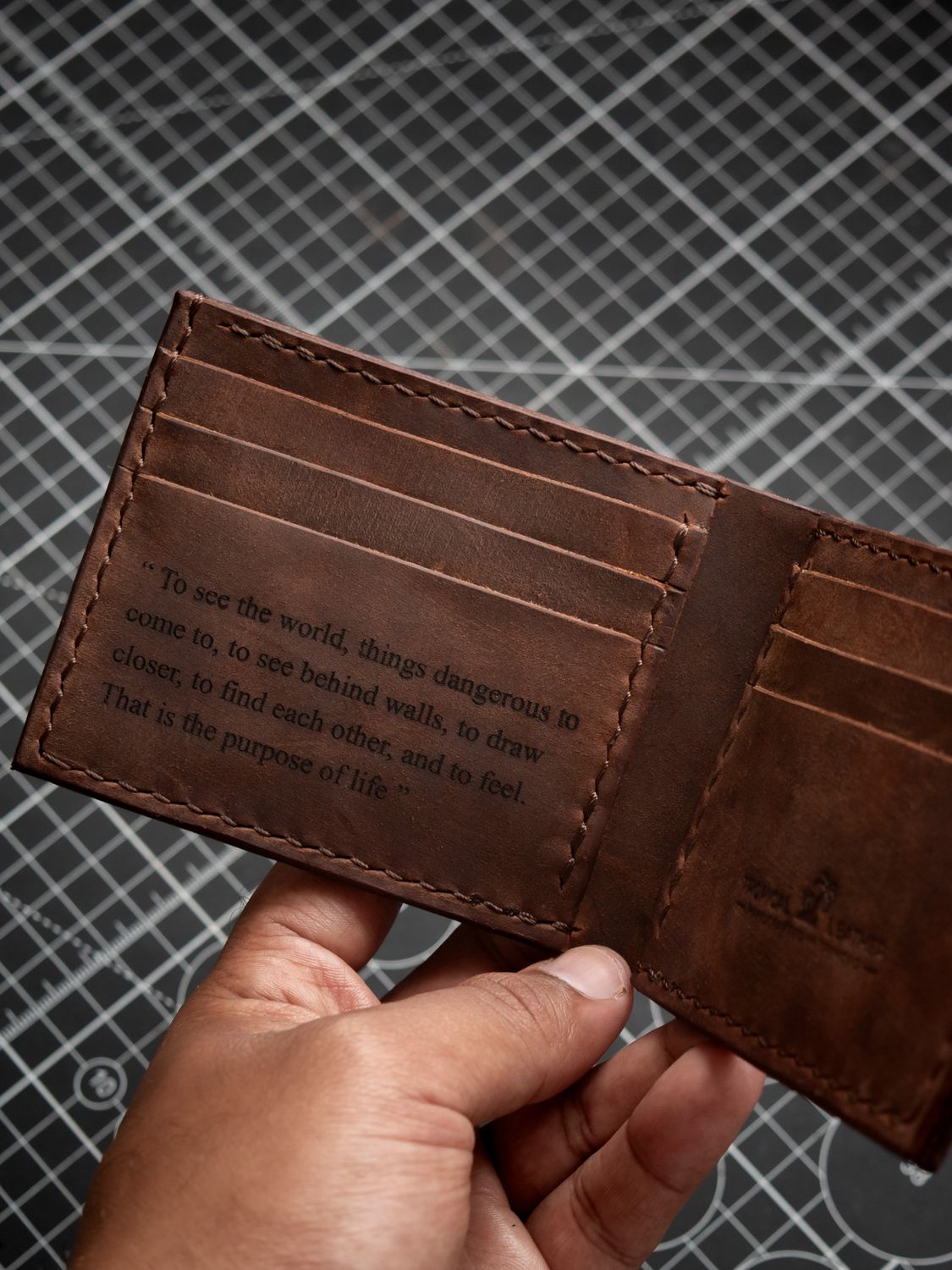 Signature Classic Leather Wallet