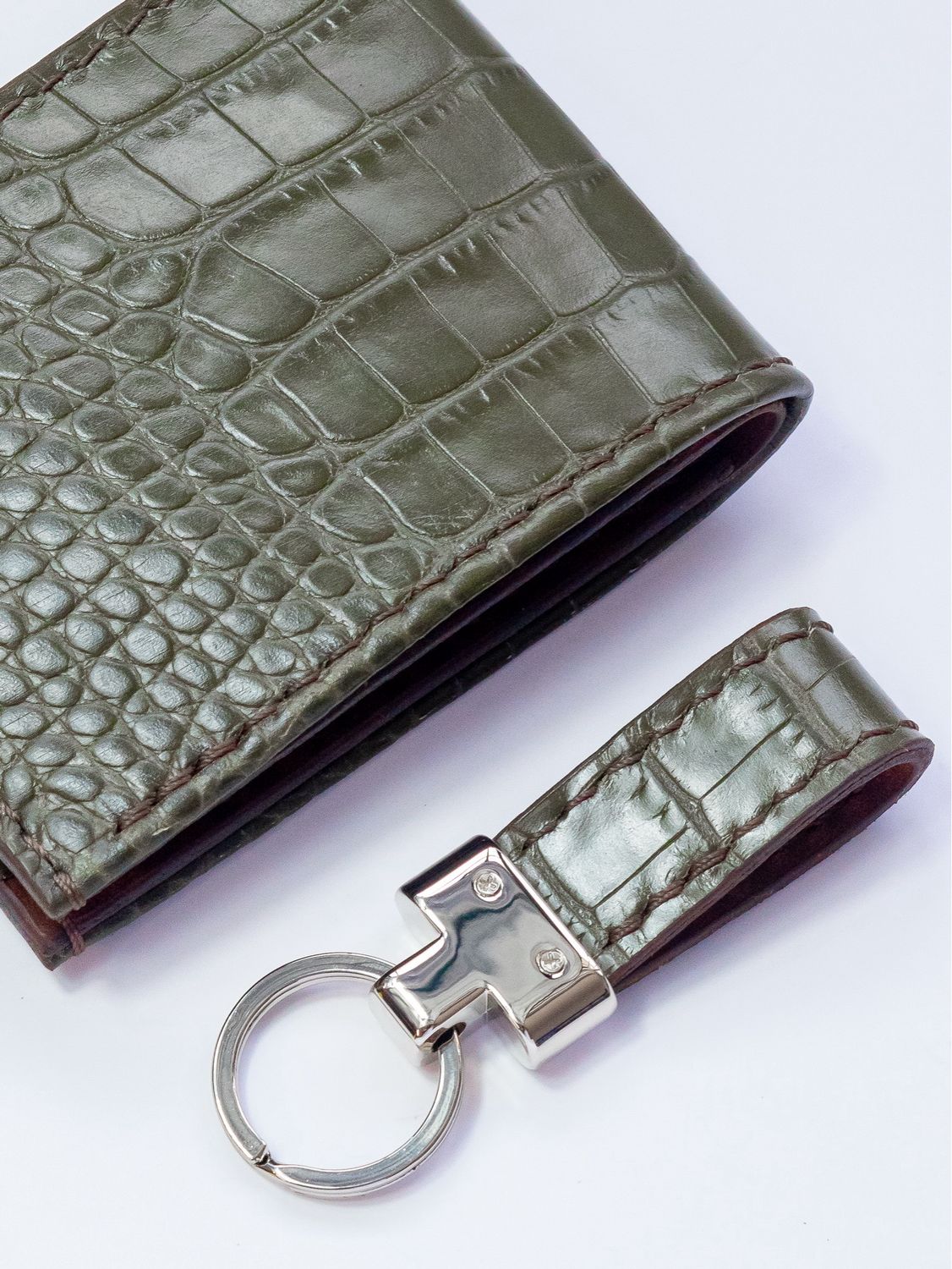 Classic Wallet Gift Set - Croc Embossed