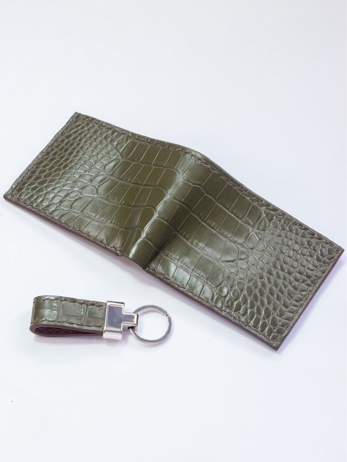 Classic Wallet Gift Set - Croc Embossed