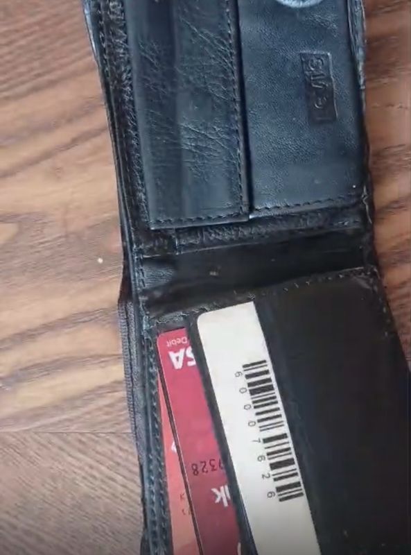 Custom Leather Wallet - Brown