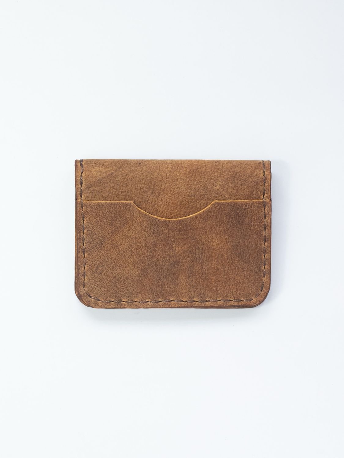 Bifold Card Wallet - Vintage Buffalo
