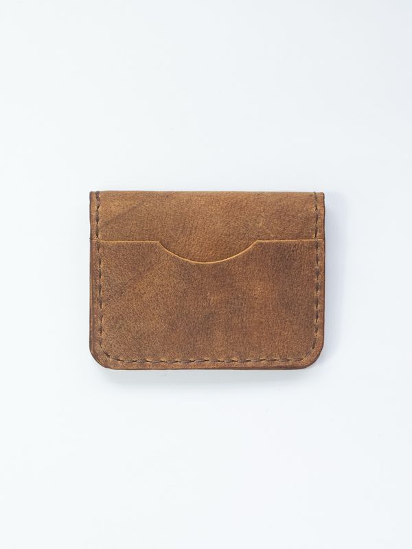 Bifold Card Wallet - Vintage Buffalo