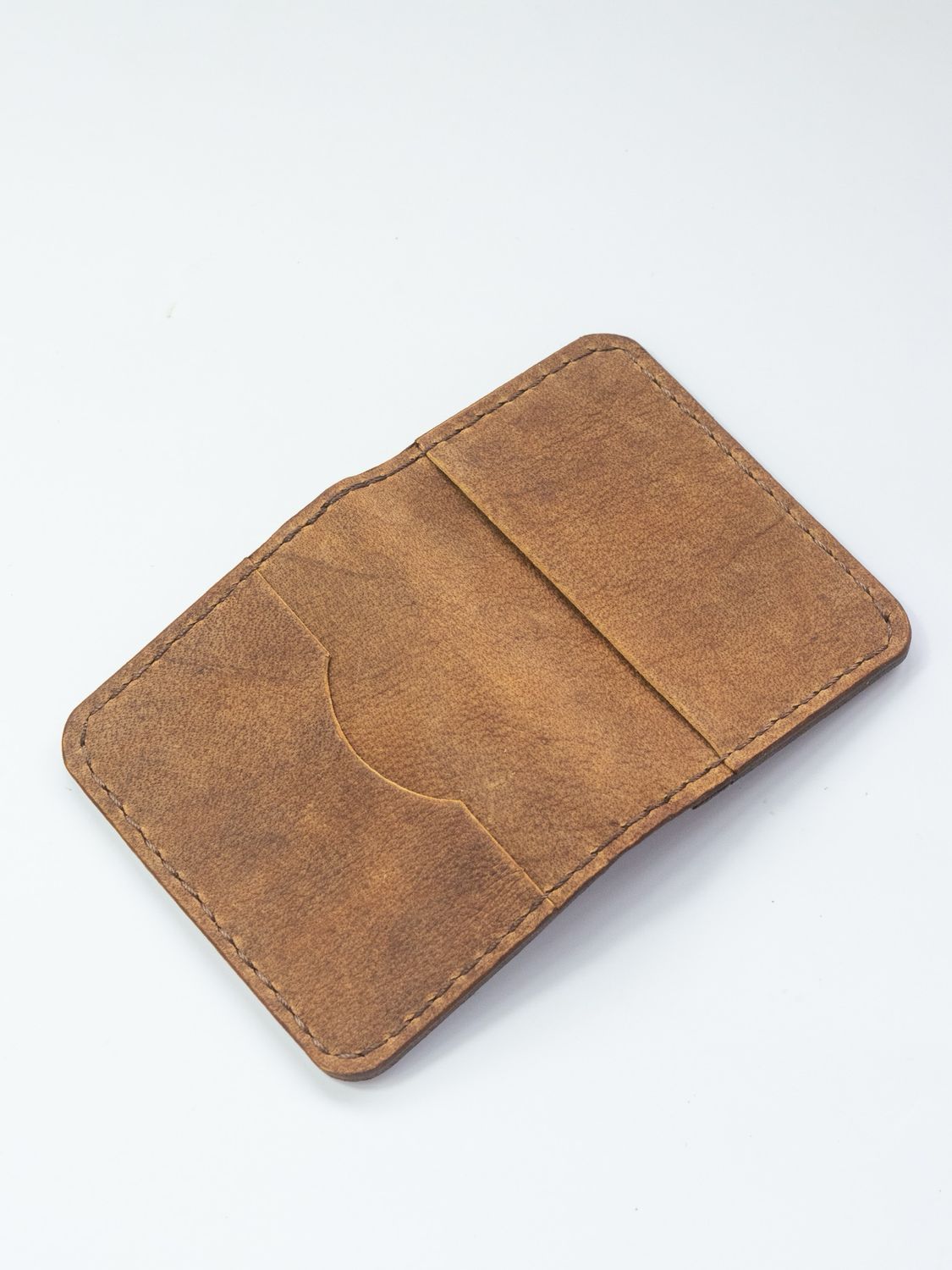 Bifold Card Wallet - Vintage Buffalo