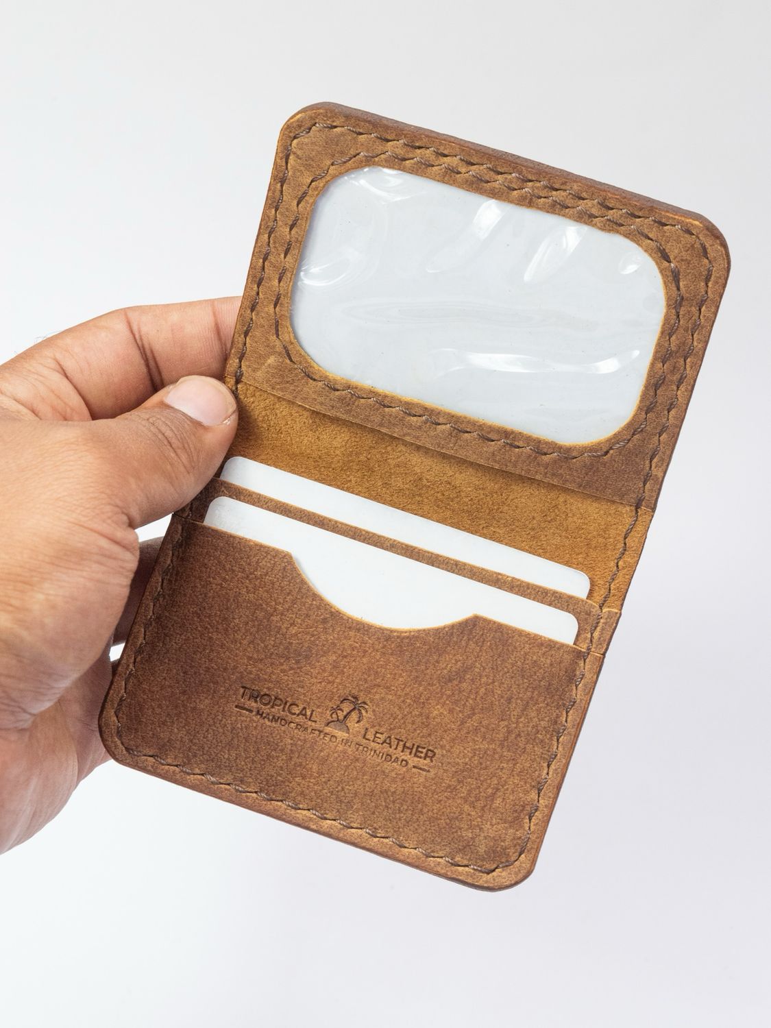 Bifold Card Wallet - Vintage Buffalo