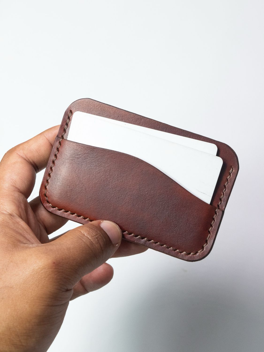 Coast Cardholder - Dark Brown