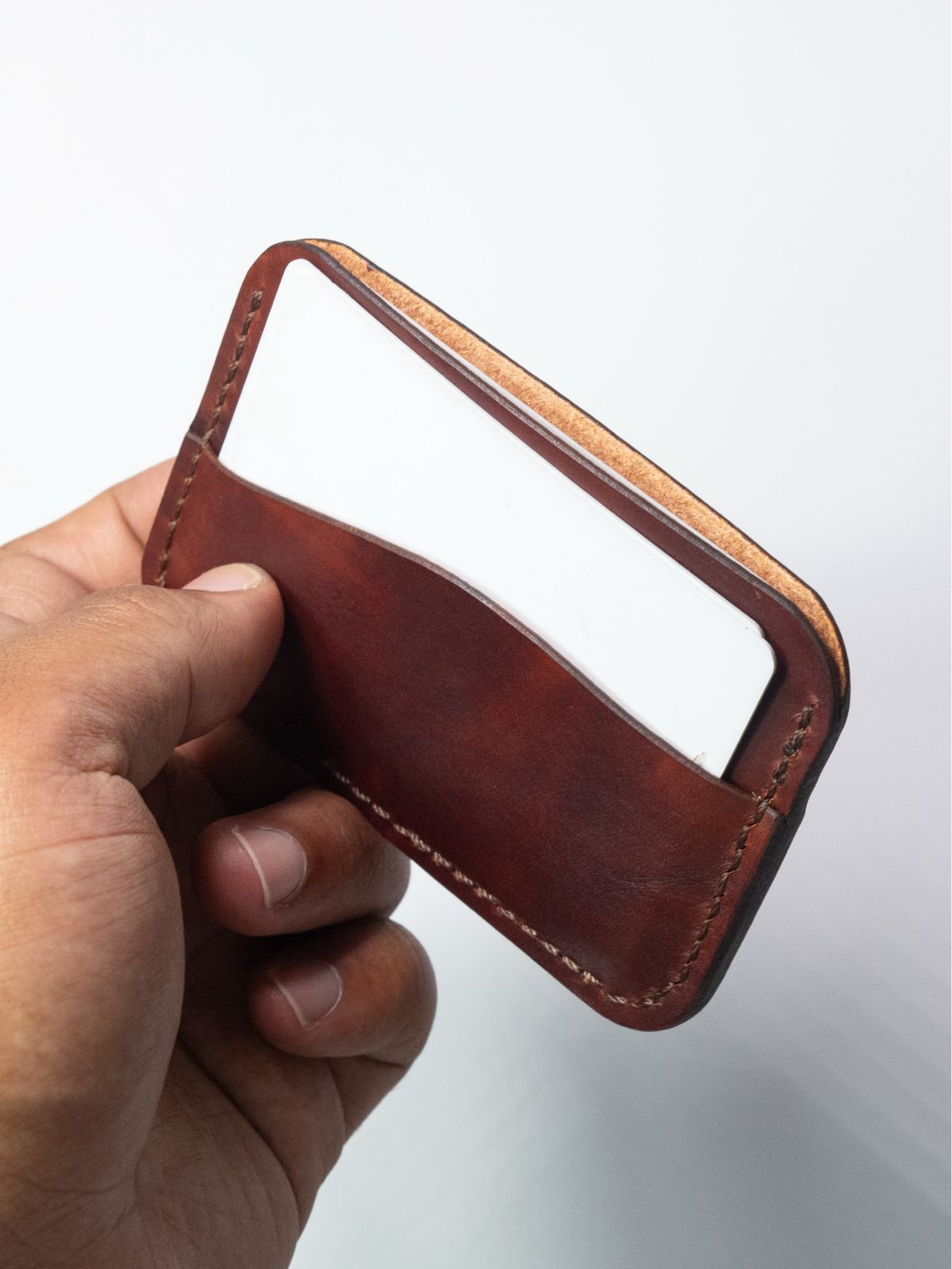 Coast Cardholder - Dark Brown