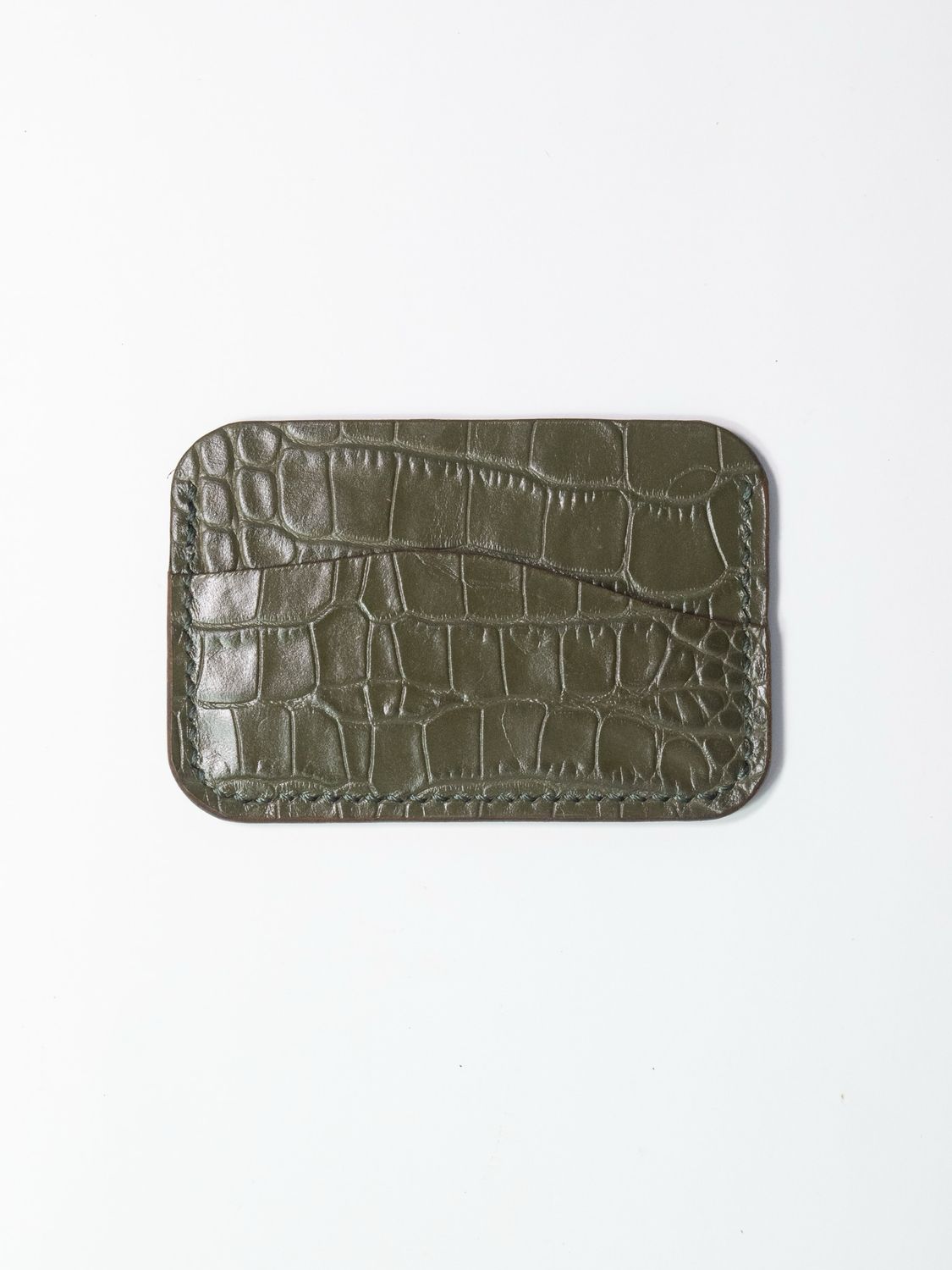 Coast Cardholder - Embossed Croc