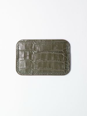 Coast Card Wallet - Embossed Croc