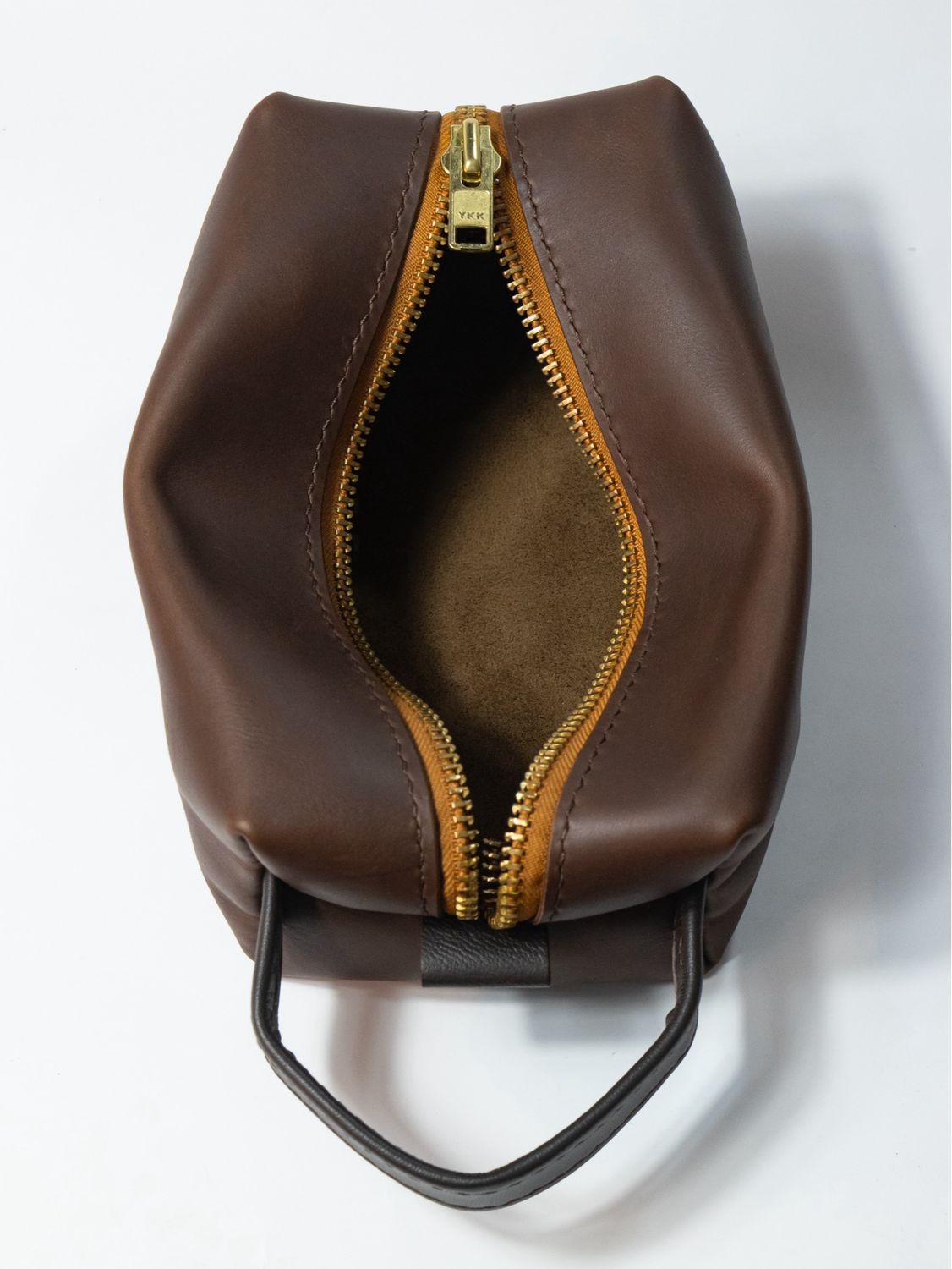 Full Grain Leather Toiletry Bag