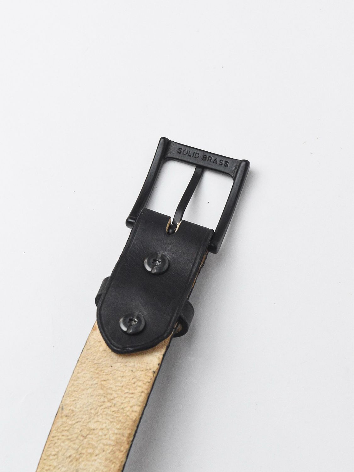 The Black Tuxedo Belt