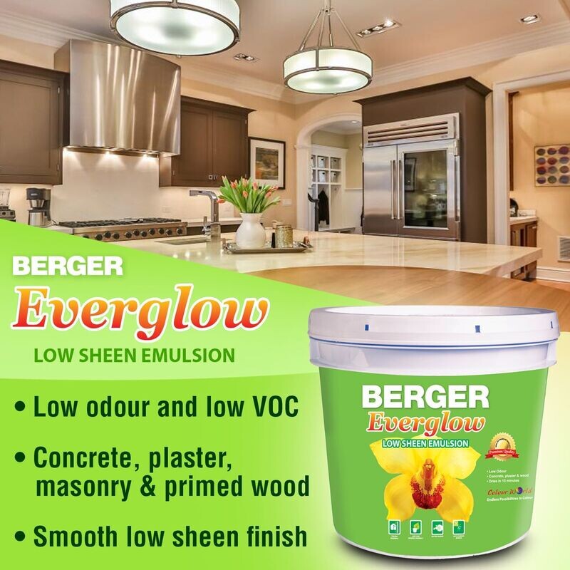 Berger 303 / EVERGLOW Flat Emulsion