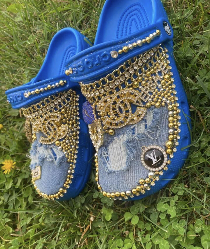 Custom Denim Clogs 