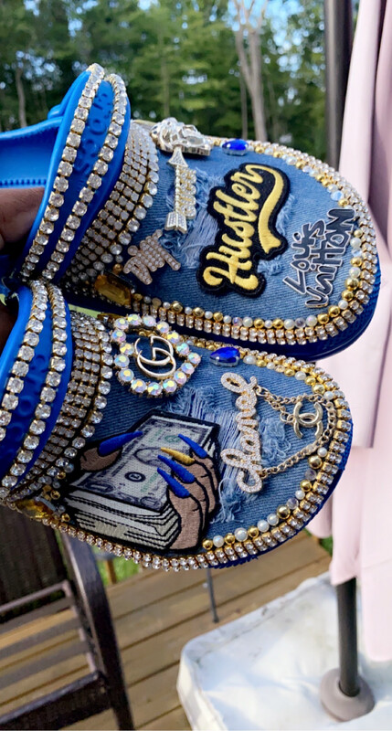 Blue Secure Bag Custom ✨  