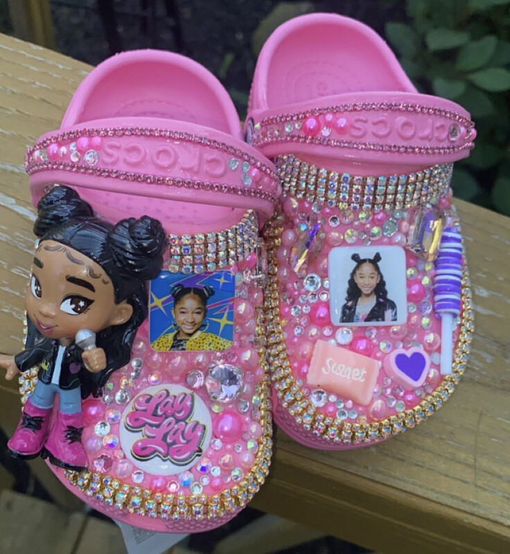 LayLay Custom Crocs 