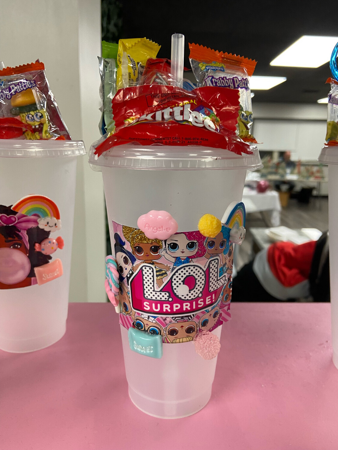 Custom cup