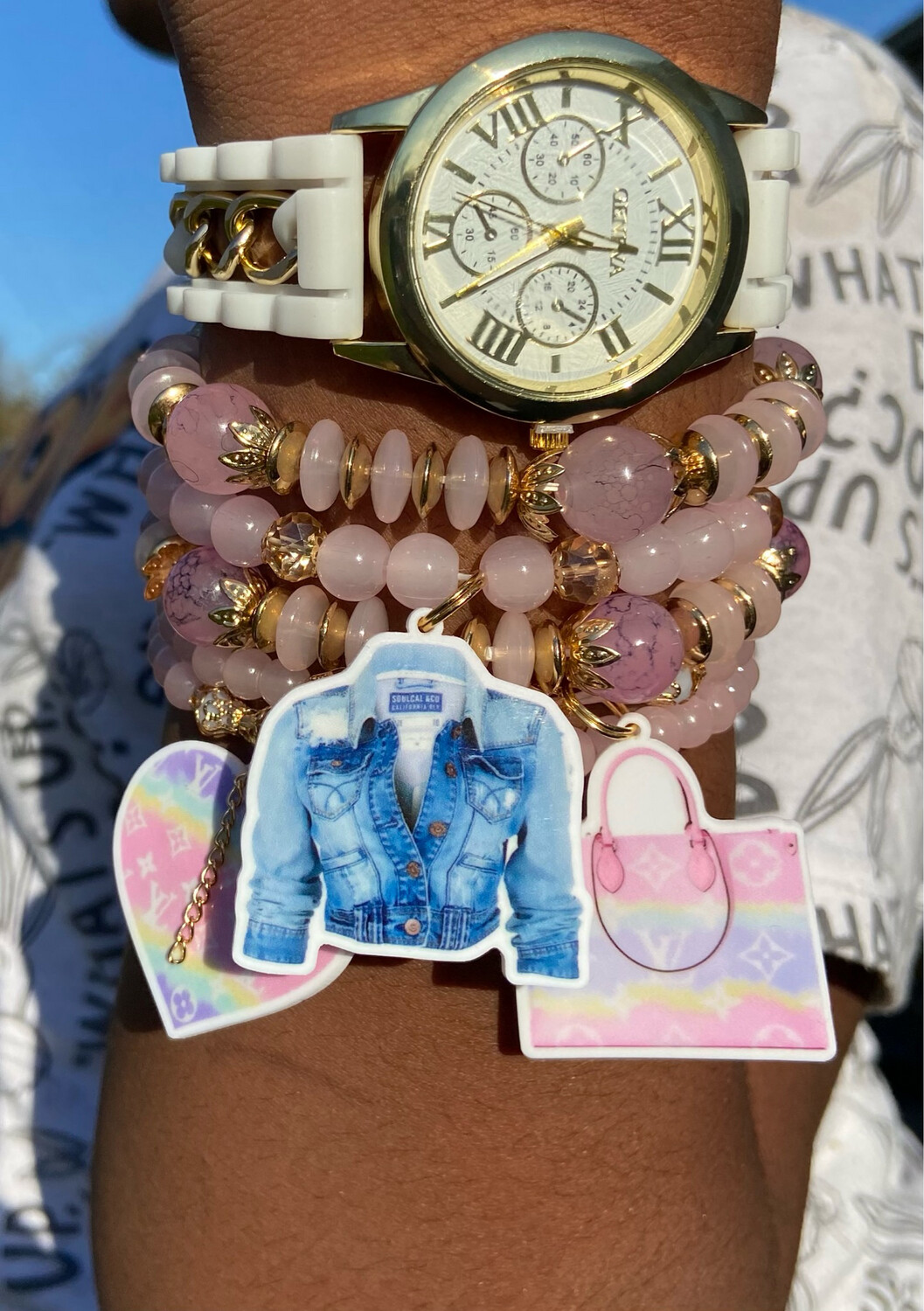 Custom Bohemian Stackable Bracelets #11