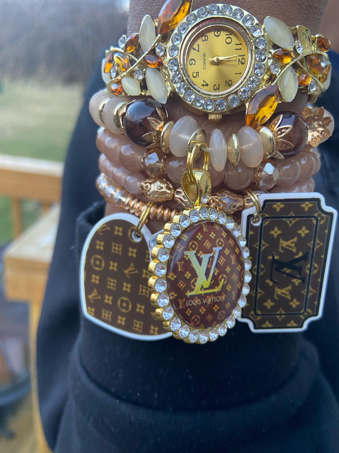 Custom Bohemian Stackable Bracelets #41 Set
