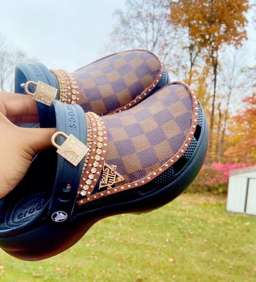 Custom Clogs 🥰 Regular Price is $125 with Regular Clogs