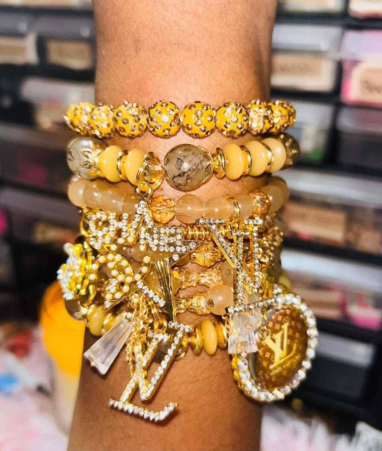 Custom Bohemian Stackable Bracelets #43 Set