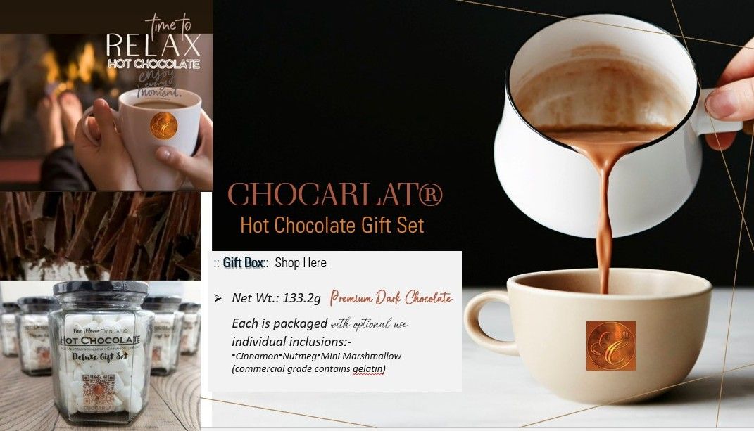 ＣＨＯＣＡＲＬＡＴ️    Luxury Hot Chocolate Giftset002