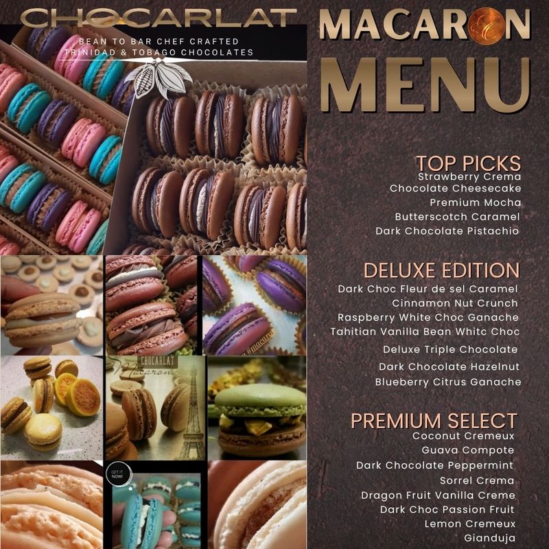 CHOCARLAT®️ Macarons 16 Piece Box *Features Single Flavor* By Preorder -BULK Acquisition MOQ 4Boxes- CHOCARLAT®️ Macarons 16 Piece Box *Features Single Flavor* By Preorder -BULK Acquisition MOQ 4Boxes-
