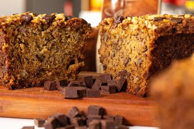 ▪︎ Banana Bread with Walnut & Premium Trinitario Dark Chocolate ▪︎ Banana Bread with Walnut & Premium Trinitario Dark Chocolate