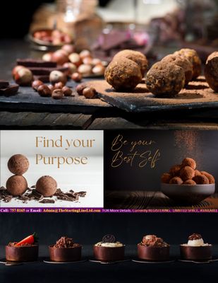 ::Chef Facilitated -Training Course:: Chocolate Workshop - Level 1 BEGINNERS   (ONSITE or Onsite at Couva, Trinidad &amp; Tobago)