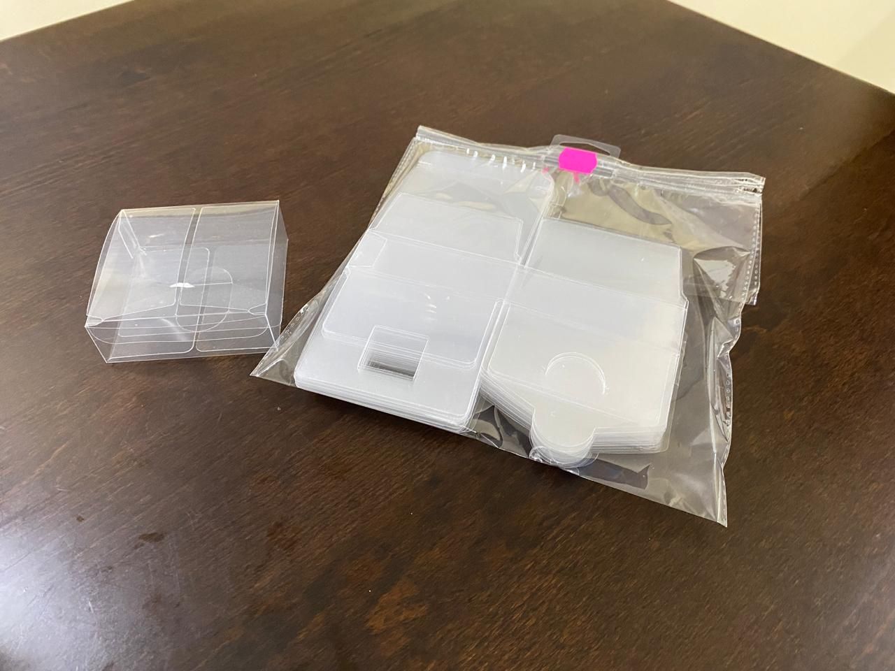 Clearview Plastic Box 3x3x1" Square Sold in 24Piece Pack Clearview Plastic Box 3x3x1" Square Sold in 24Piece Pack
