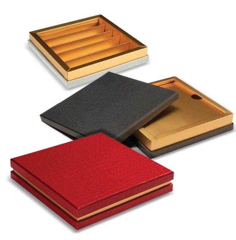 Luxury Chocolate Two Piece Box - Complete Packaging