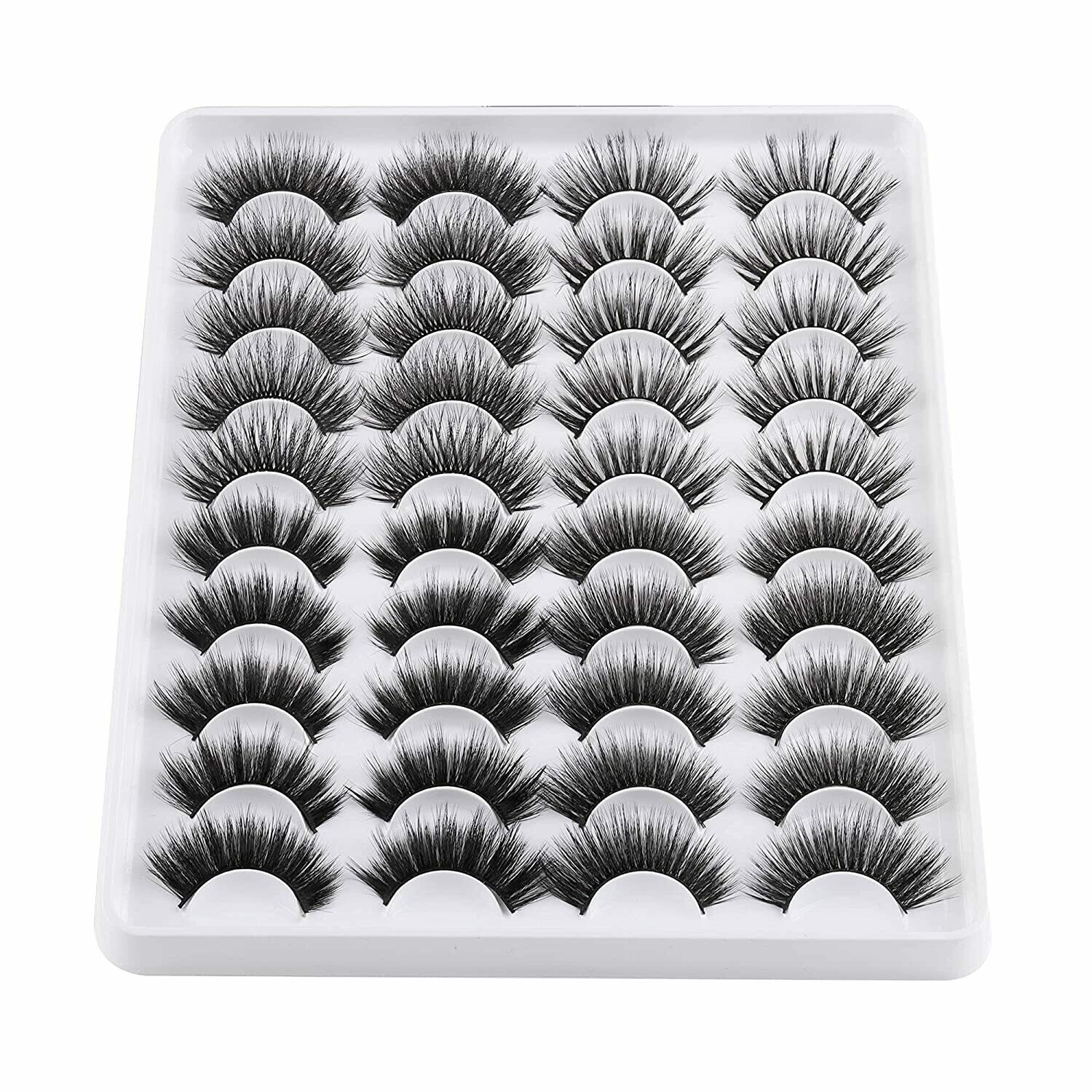 20 Pairs Natural False Lashes