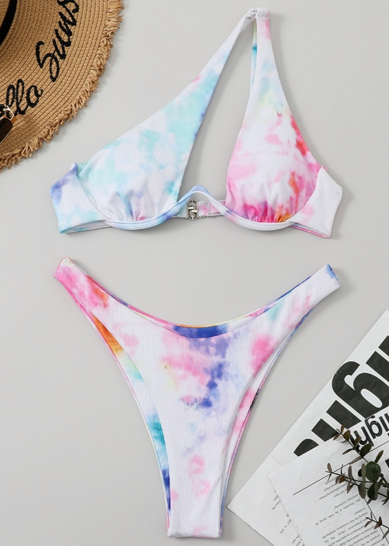 Tie-Dye Underwire Bikini